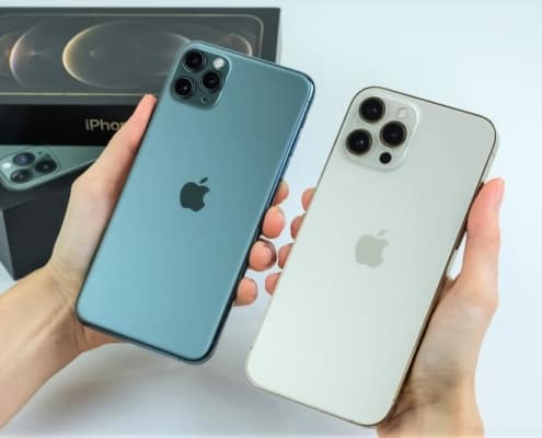 iphone 11 pro max and iphone 12 pro max